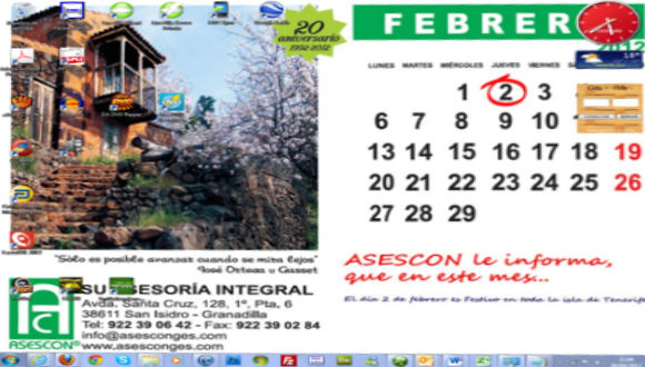 Wallpaper Febrero 2012